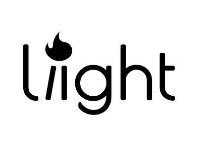 Liight branding design illustration logo