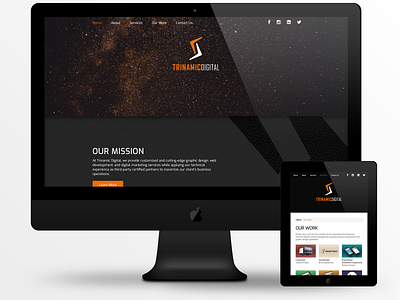 Trinamic Digital Website Redesign