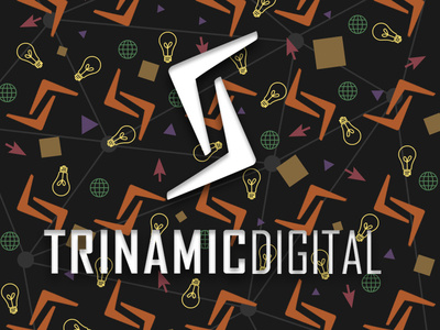 Trinamic Pattern Experiment branding design design inspiration pattern pattern design santagaj trinamic trinamic digital