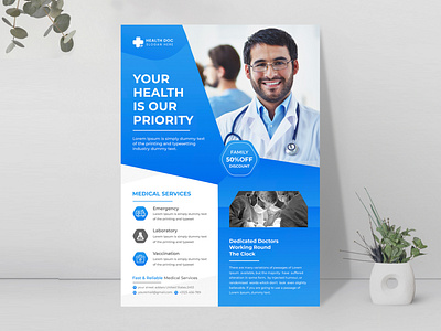 Medical and Healthcare Flyer