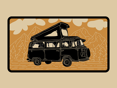Pop Up camper campervan fun mountains outdoors vanlife wheels