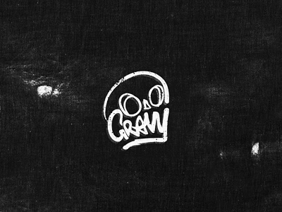 gravy branding bw gravy illustrator logo logomark skull tag