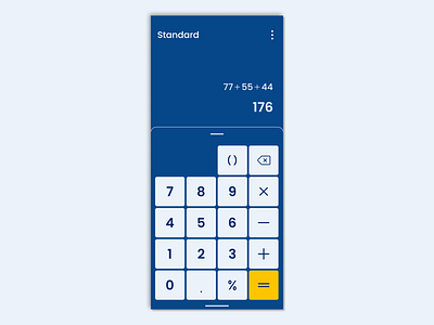 Daily UI 004 - Calculator design ui