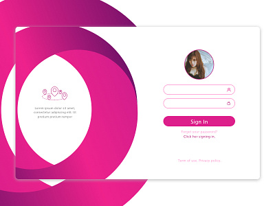 Daily UI #001 Sign In