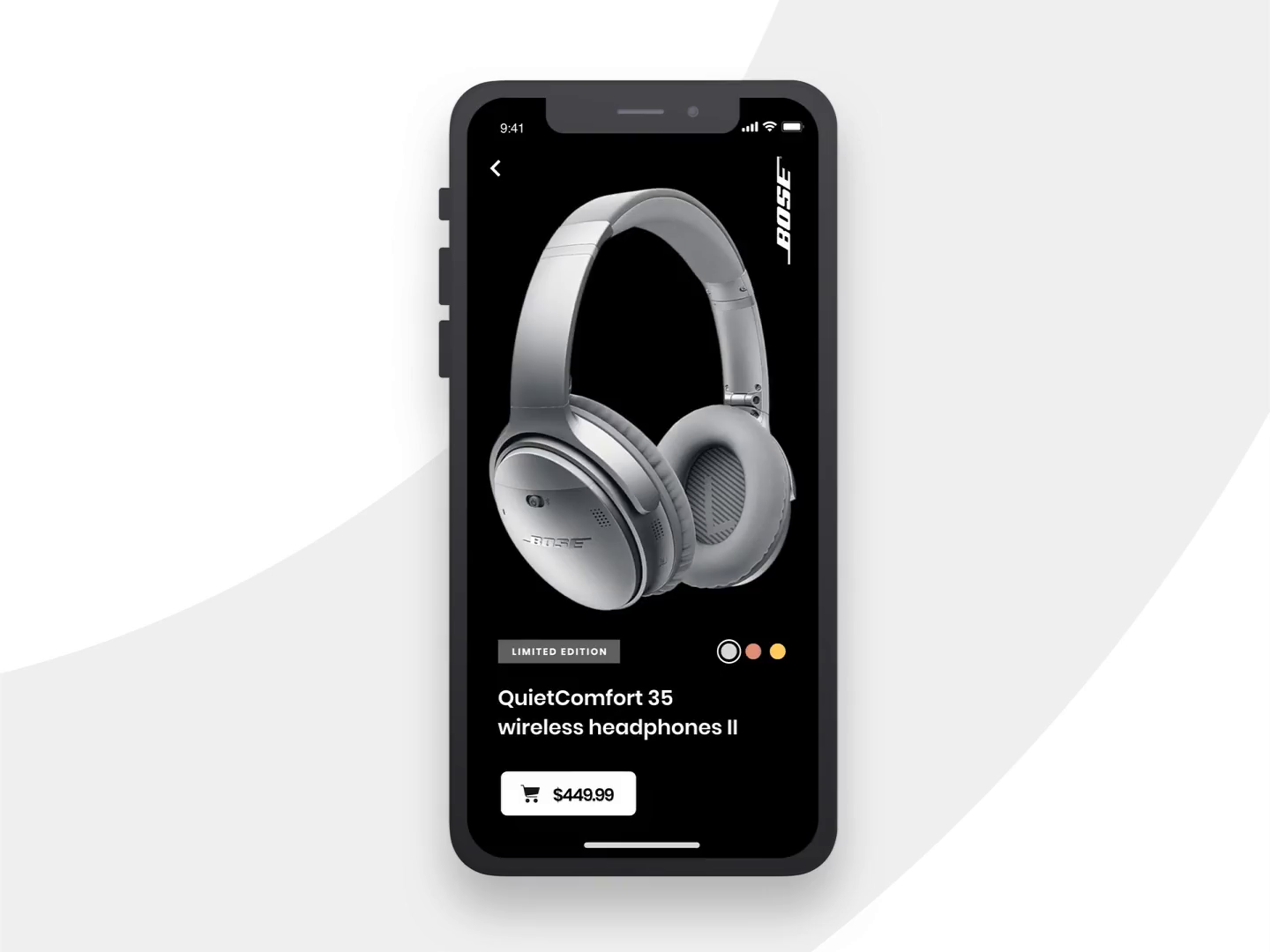 Bose Headphones App by Tomas Zubrik on Dribbble
