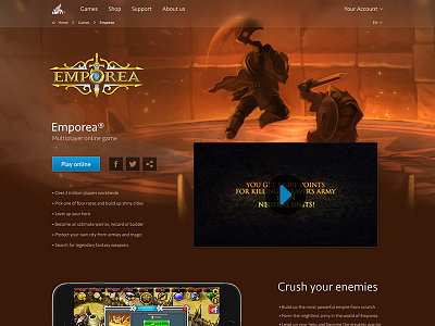 Emporea emporea game multiplayer online page strategy tomas tomweb zubrik