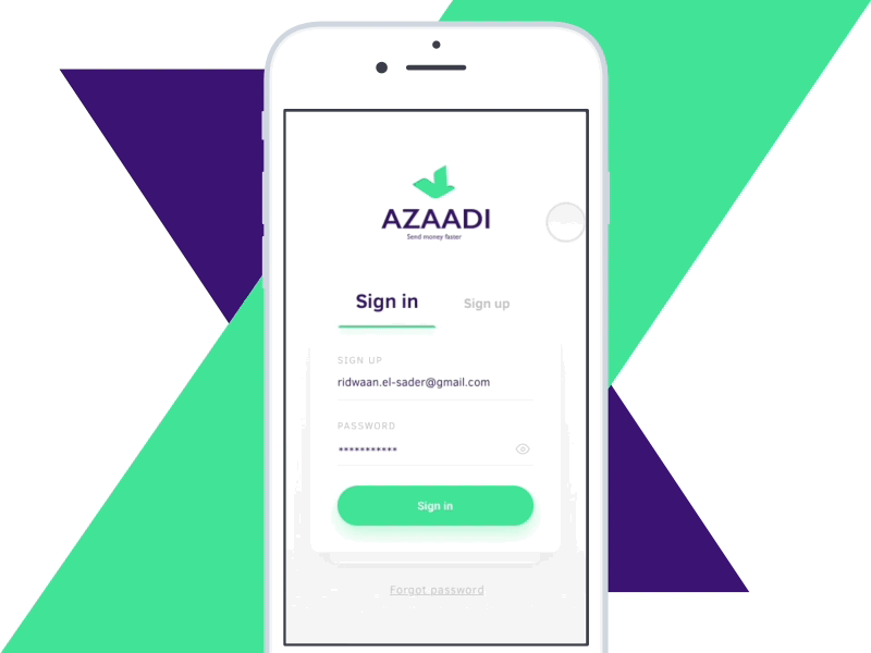 Azzadi mobile app app azzadi chat coin coins mobile money send tomas virtual zubrik