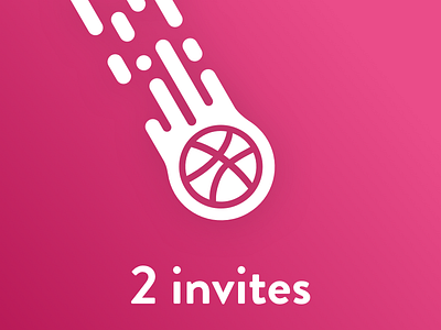 2x Dribbble Invitations