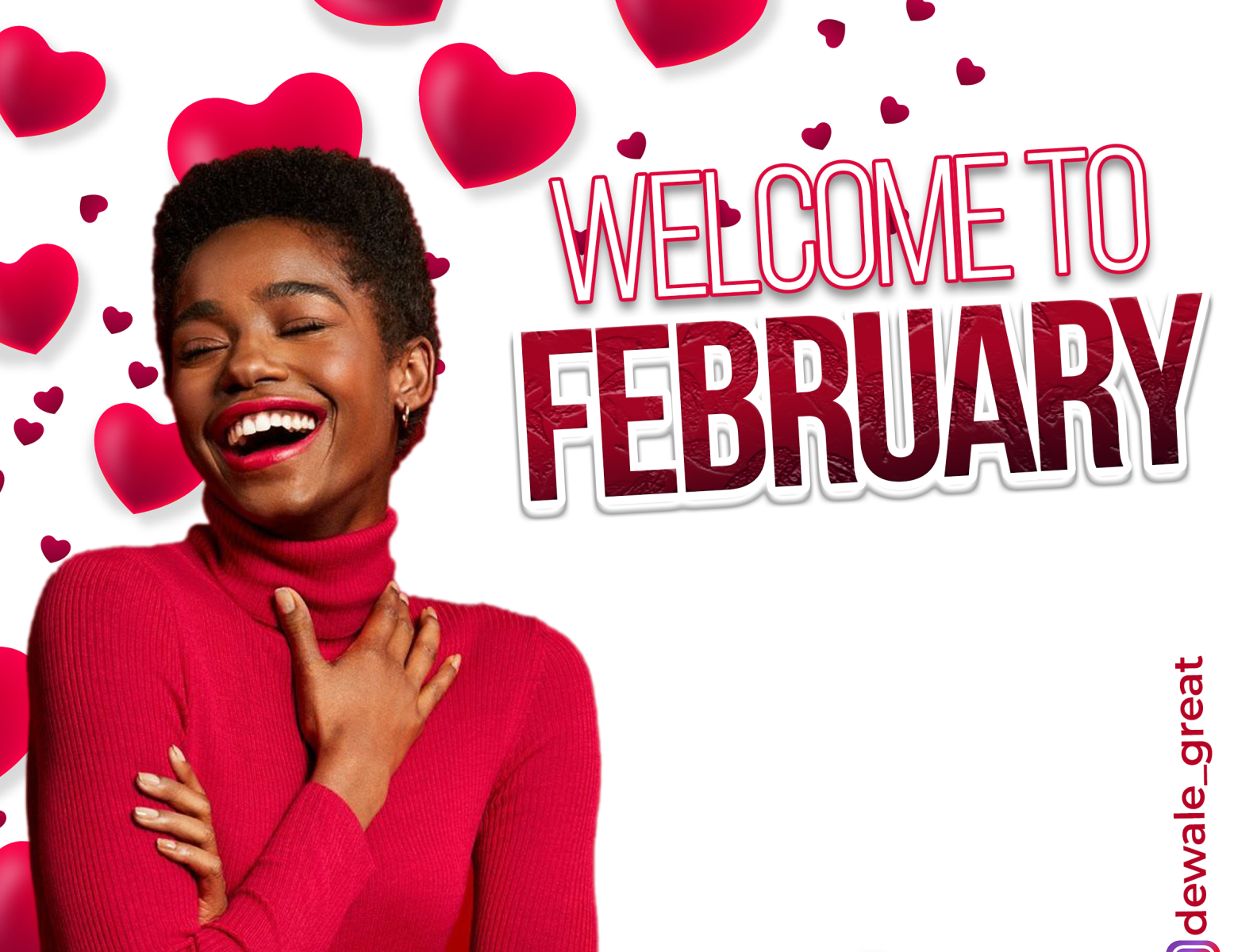 February E-Flyer. by Badmus Abdulafar on Dribbble