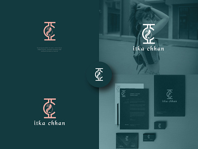 luxuary monogram logo design