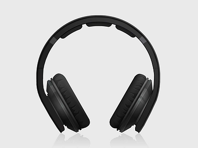 Headphones Photoshop Render headphones photorealistic photoshop