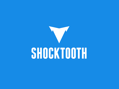 Shocktooth app business card company icon ios logo typography