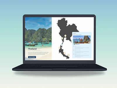 Daily UI - Itinerary challenge dailyui design desktop itinerary travel ui user interface