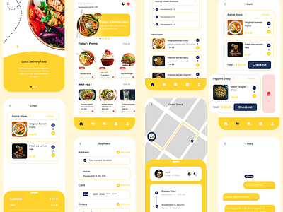 Food Delivery App - UI App