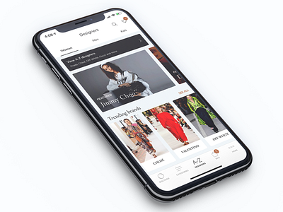 Luxury ecommerce - Ounass 'Designers' app app designer designers dubai ecommerce ecommerce app ecommerce design ecommerce shop experience design fashion app luxury luxury design minimal ounass user experience user interface