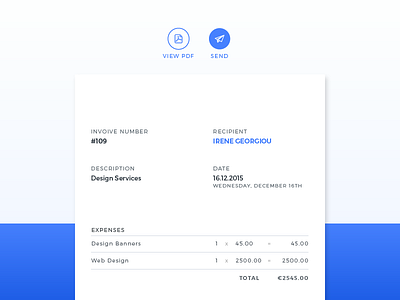 Daily UI - Day 46 - Invoice