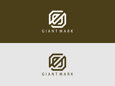MONOGRAM GM / GIANT MARK initialsgm