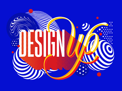 Graphics for DesignUp custom art design india lettering mural typography