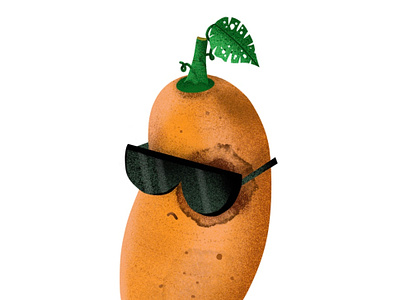 Sweet Potato Gang adonit draw drawing gang illustration iphone iphonexs iphonexsmax pen potato potatogang procreate sunglass vege vegetable