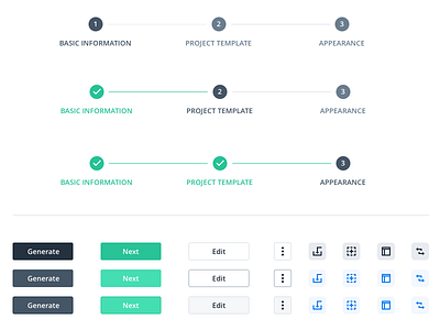 Button states