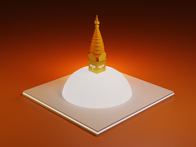 Soyambhunath in 3D