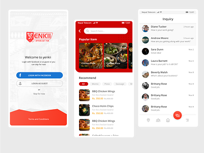Yenkii Mobile App app ui ecommerce ecommerce app mobile app yenkii