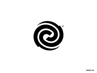 Tornado Logo black branding design logo logodesign minimal monogram simple