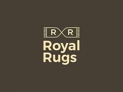 Royal Rugs Visual Identity branding bussiness card design geometric logo logodesign logoforsale monogram visual identity