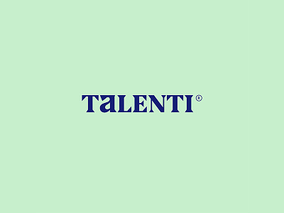 Talenti Brand Identity brand identity branding design logo logodesign logotype minimal simple typography visual identity