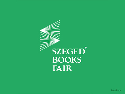 Szeged Book Fair Logo Concept branding design geometric logo logodesign logoforsale monogram monoline