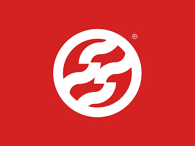 Saboten Shokudo Unused Logo branding design geometric logo logodesign minimal monogram