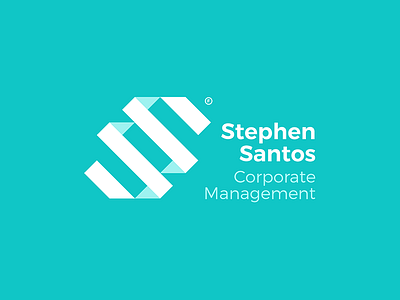 Stephen Santos Logo Concept brand concept branding design geometric logo logo concept logodesign minimal monogram