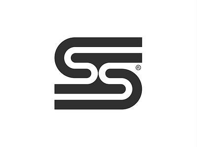 Saunders & Schmieler Logo Concept branding design geometric graphic design logo logodesign monogram monoline ss
