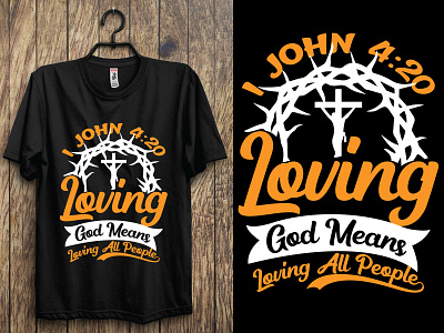 I john 4:20 loving god means loving all people.