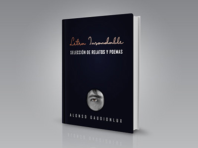 Letra Insondable book cover cover design design diagramming ebook pdf poem stories