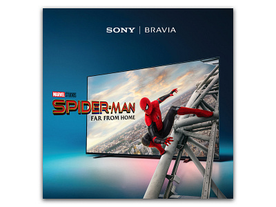 Sony Bravia TV | Social media Post advertising banner branding campain design ecommerce graphic design illustration logo marketing poster social media standee vector vietnam visual graphic