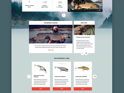 Fishing fishing flat design web