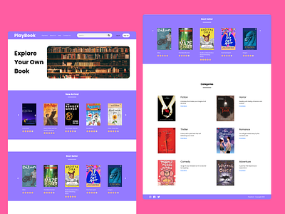 Web Design - Book Store