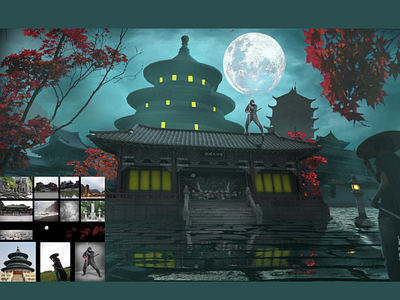 Ninja Theme design photo manipulation