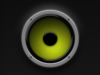 Speaker grey id ipad iphone speaker ux yellow