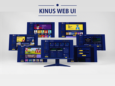 KINUS WEBSITE DARK