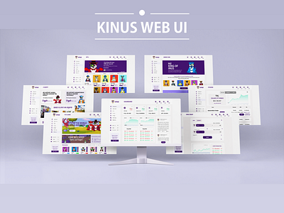 KINUS WEBSITE LIGHT branding