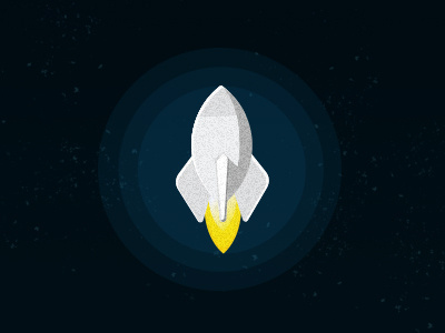 Rocket Icon illustration infographic rocket