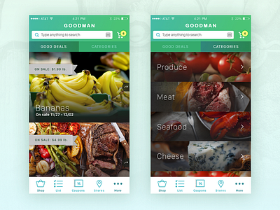 Grocery App Prototype