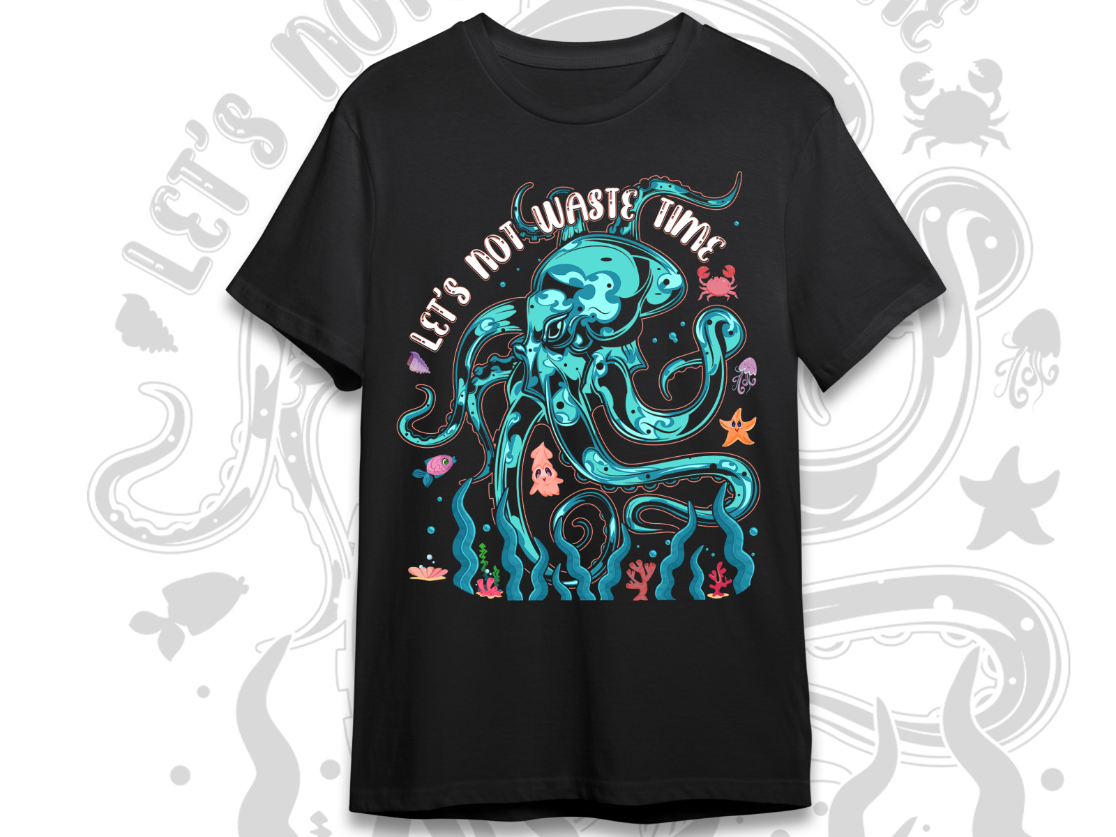 Ocean T Shirt Design By POD Designer On Dribbble