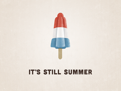 It's Still Summer denial popsicle summer