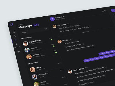 Chat Dashboard UI Design 2d animation branding chat dashboard chat dashboard design chat dashboard ui design chatdashboard ui graphic design landing pagedesign messanger dashboard ui messanger landing page design messanger ui design motion graphics ui ui ux uiux ux uxui webdesign website design