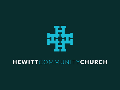 Hewitt Community Church Logo brand church logo