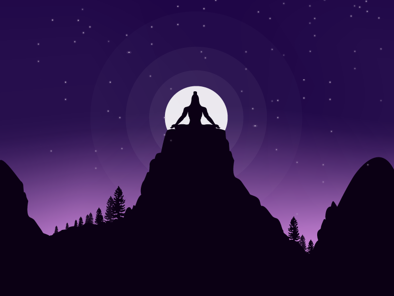 Yogi by Ruchil kothari on Dribbble