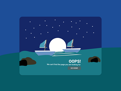 Design 404 Page (DailyUi #008)